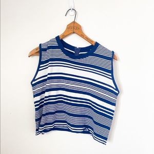 vintages cropped tank